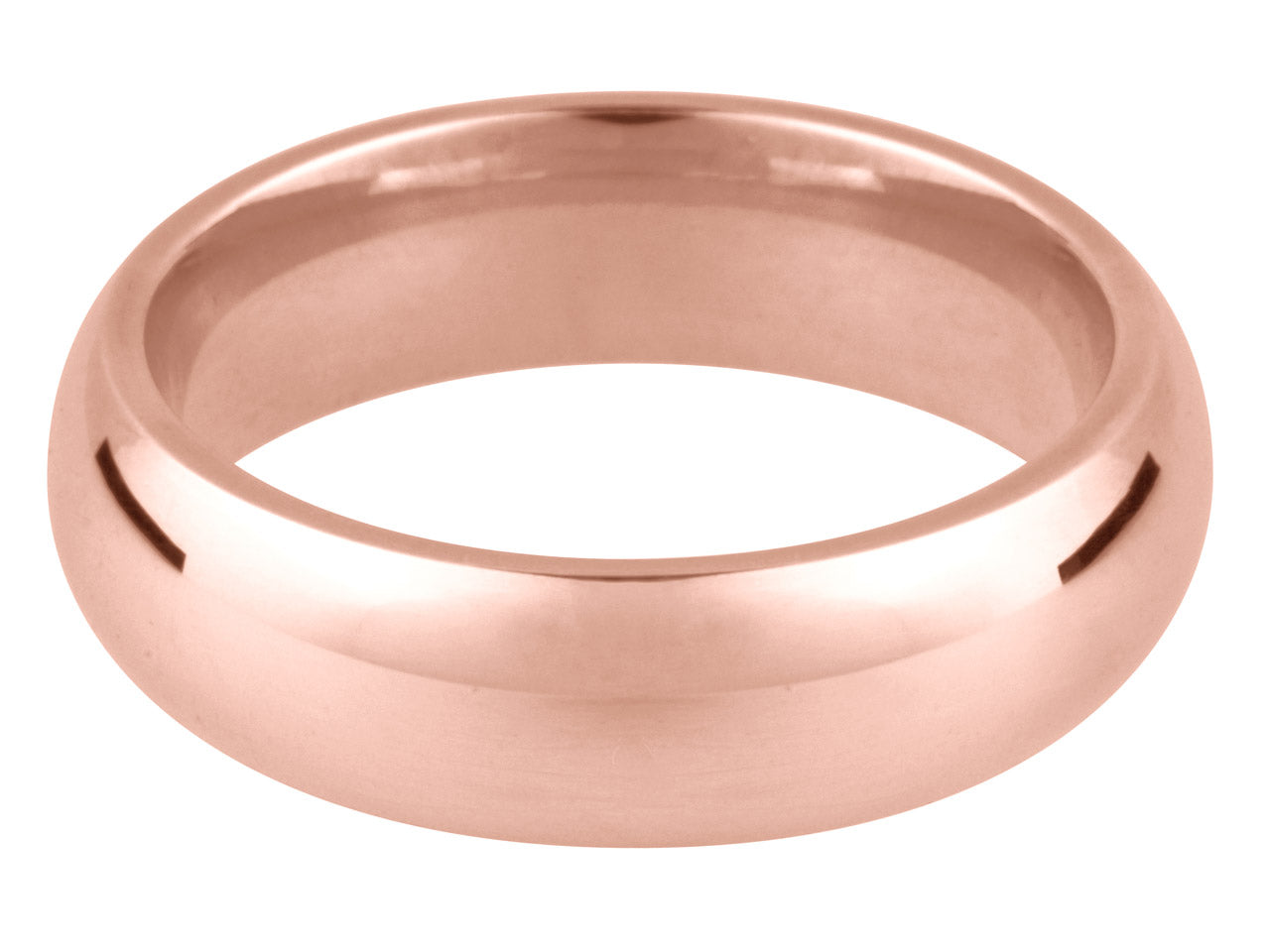 9ct Red Gold Wedding Bands