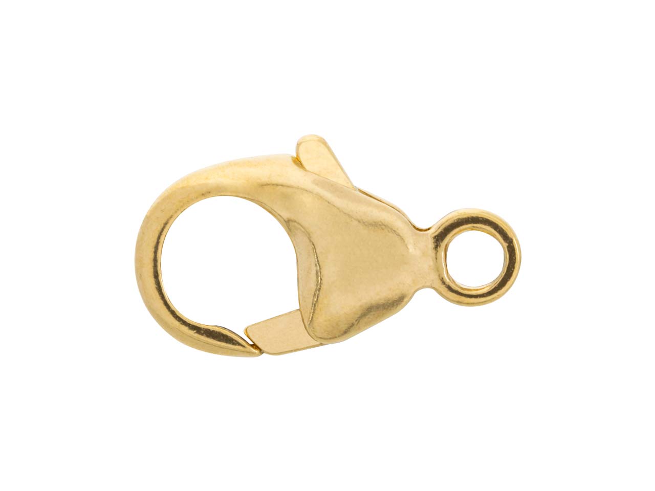 9ct Yellow Gold Carabiner