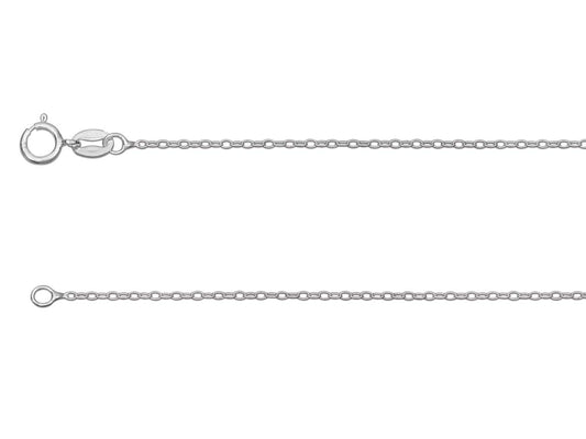 Sterling Silver 1.3mm Trace Chain