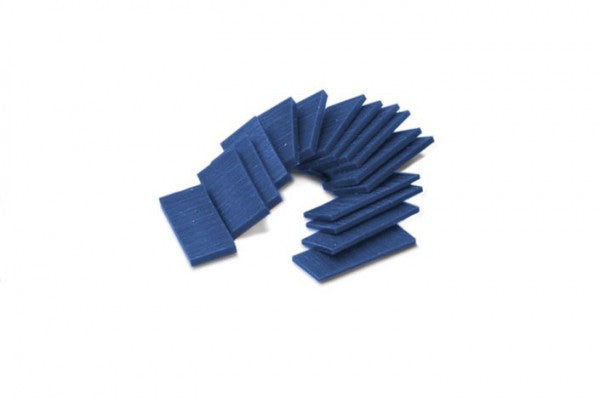 Blue Wax Slices