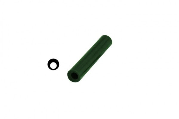 Green Off Centre Wax Tube