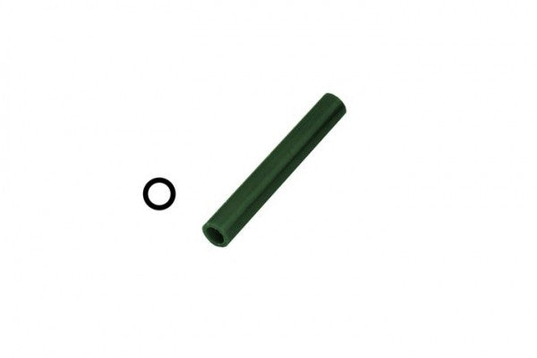 Green D Shape Wax Tube